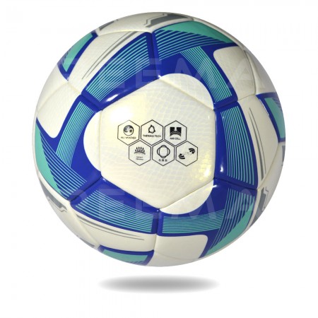 Torino 2020 | dark cyan and white lightweight soccer ball size 4 for youth